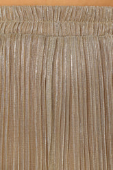 Walker Plisse Pants - Silver